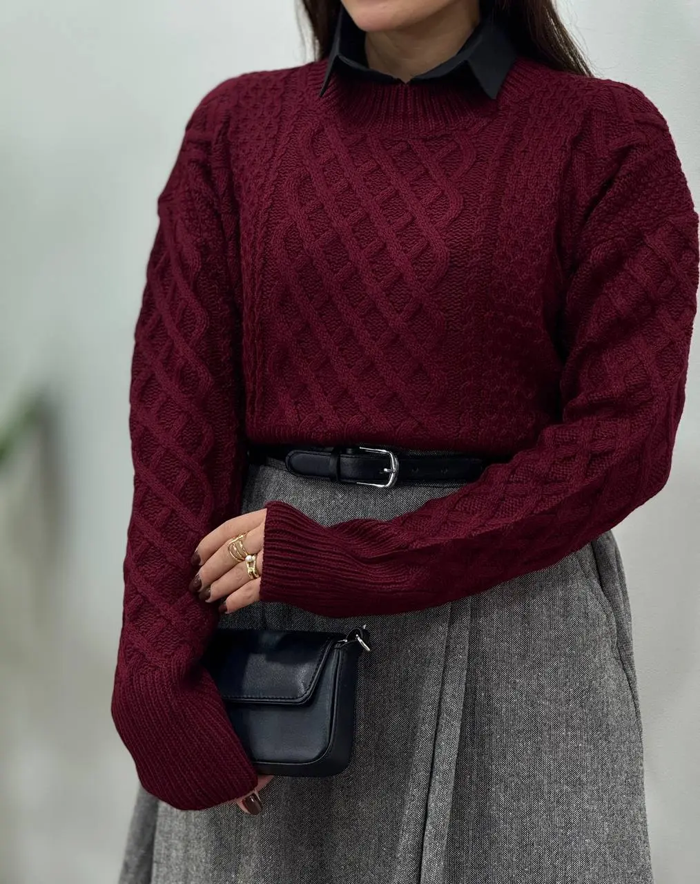 پلیور بافت ترک لیسا